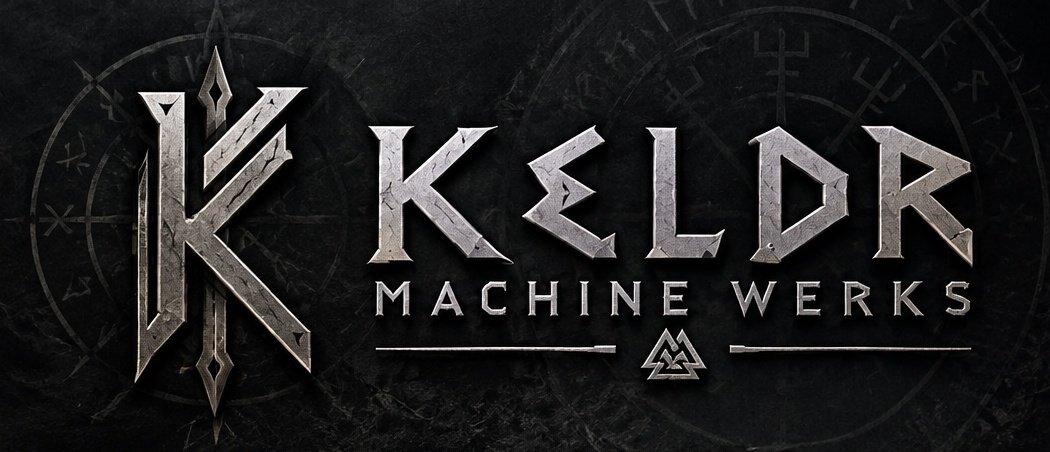 Keldr Machine Werks original Nordic lettering